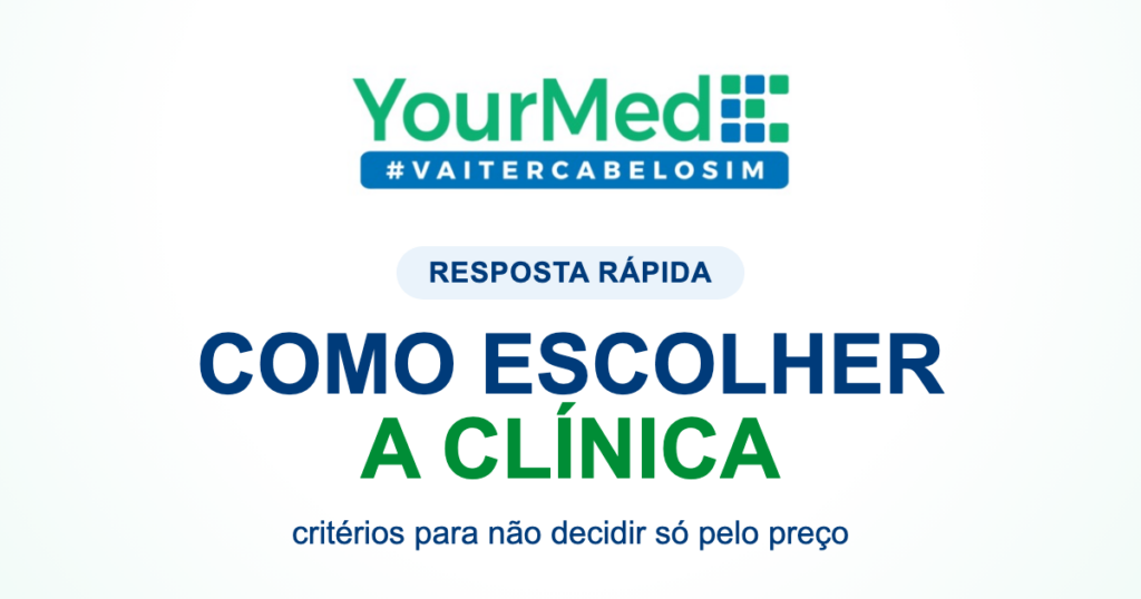 Como escolher uma clínica de transplante capilar? | resposta rápida YourMed