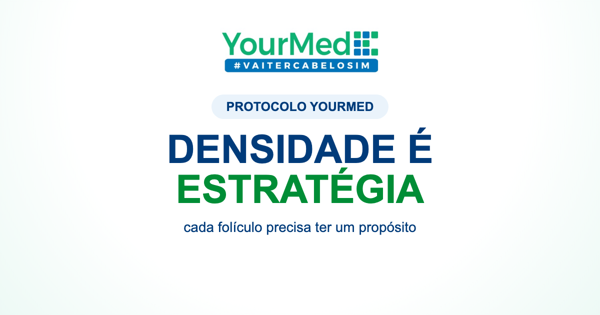FUE HD YourMed: alta densidade começa com estratégia, não com excesso | YourMed VaiTerCabeloSim