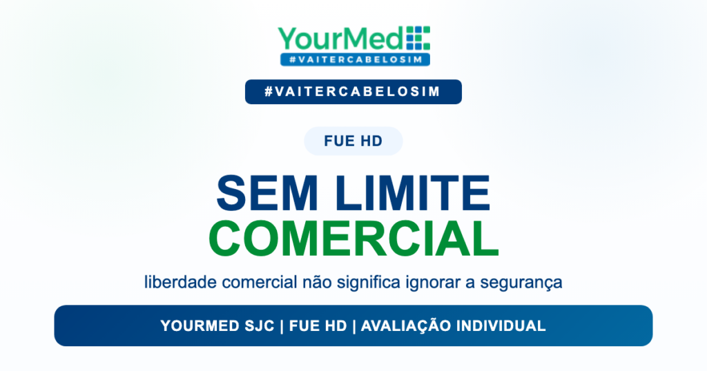 Transplante capilar sem limite de folículos em São José dos Campos: o que significa? | YourMed São José dos Campos