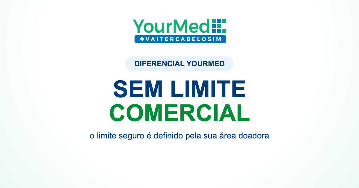 Sem limite comercial de folículos: liberdade para planejar, responsabilidade para preservar | YourMed VaiTerCabeloSim