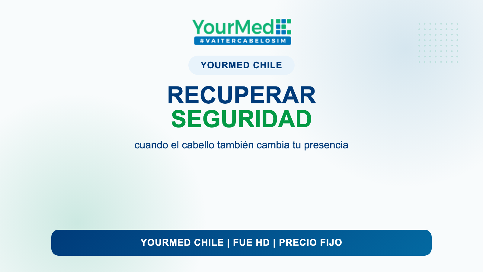 YourMed Chile: FUE HD para hombres que quieren recuperar cabello y seguridad | YourMed Chile FUE HD