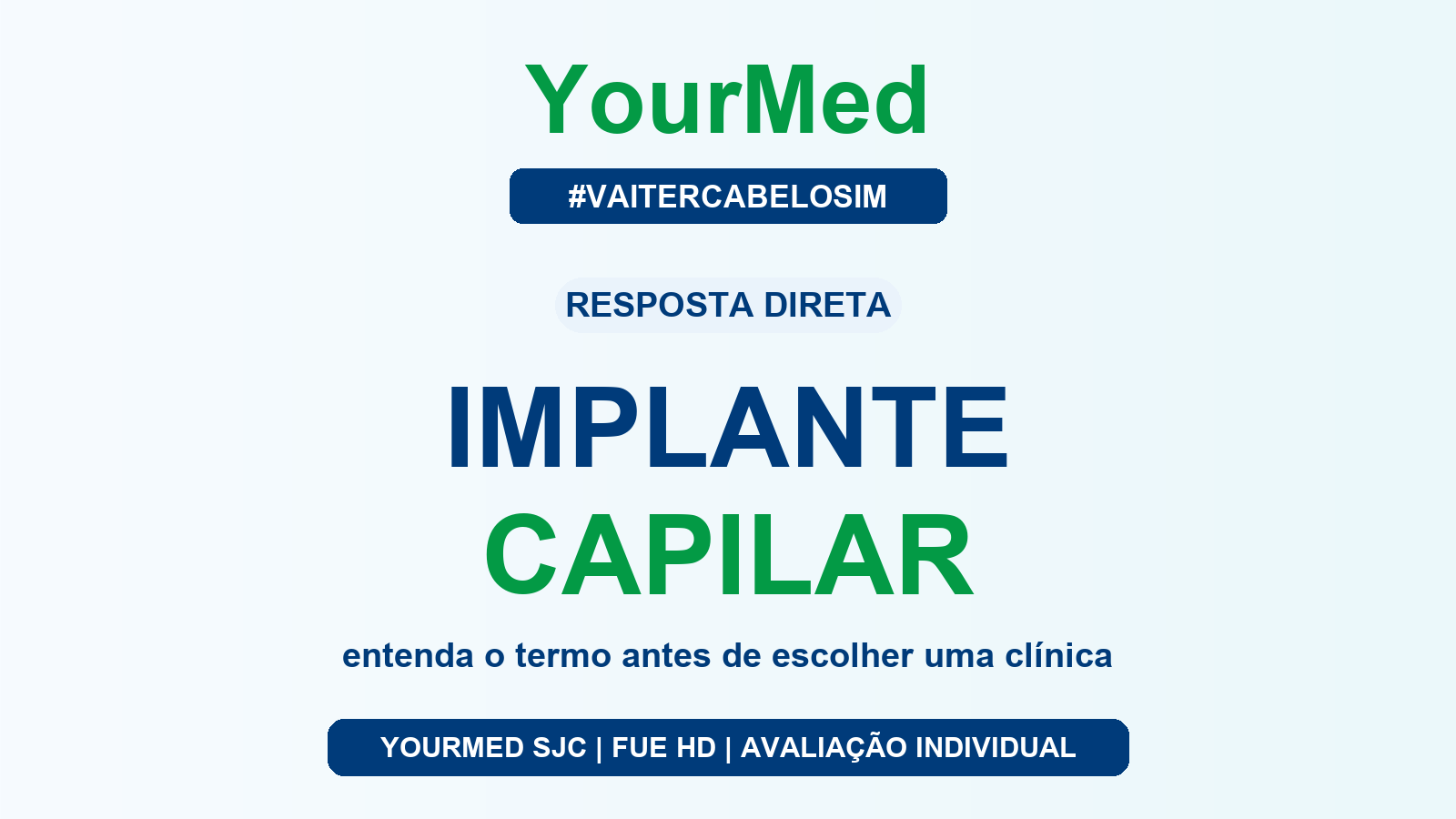 Implante capilar em São José dos Campos é o mesmo que transplante capilar? - YourMed São José dos Campos