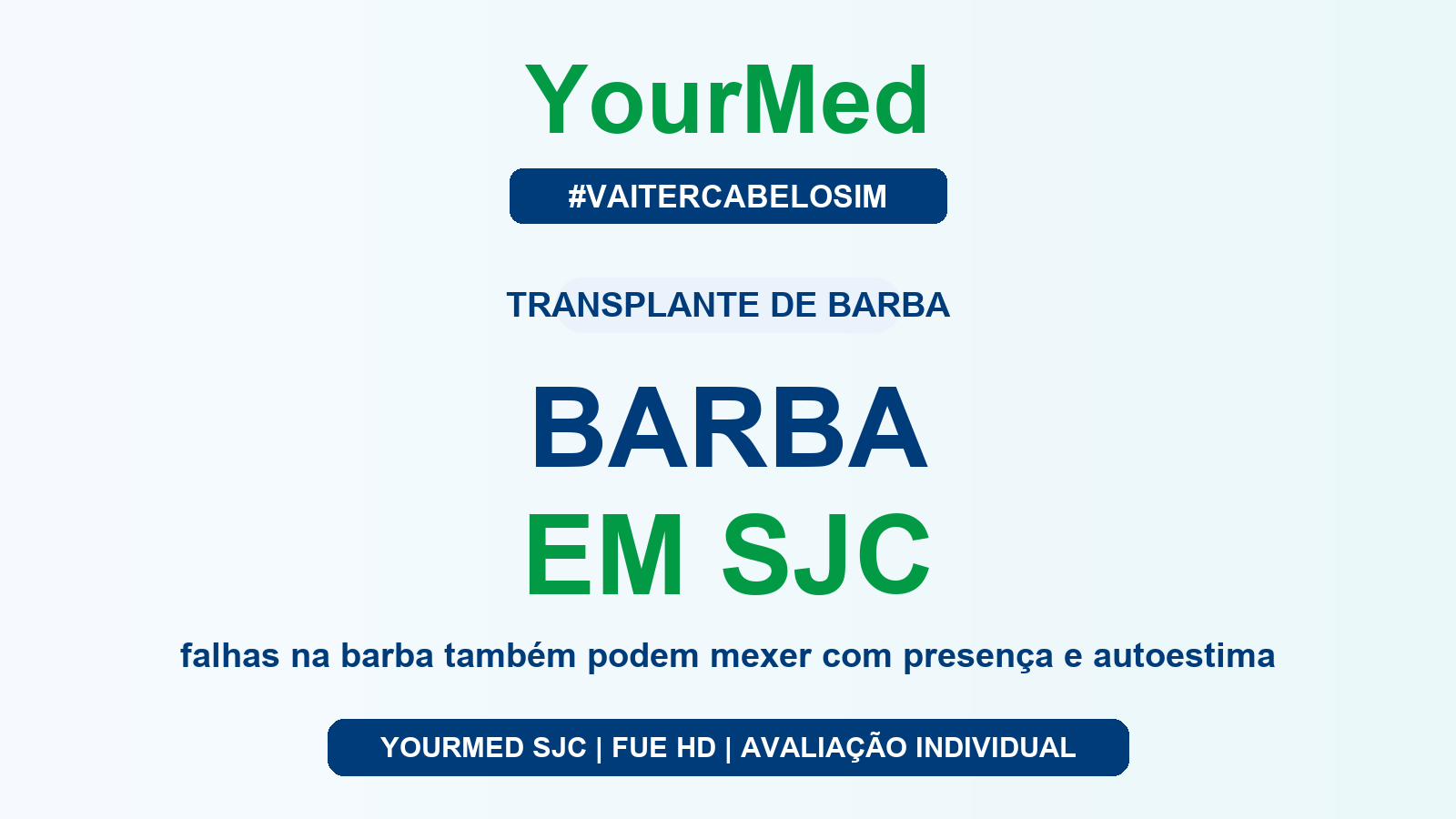 Transplante de barba em São José dos Campos: falhas, desenho e resultado natural | YourMed - YourMed São José dos Campos